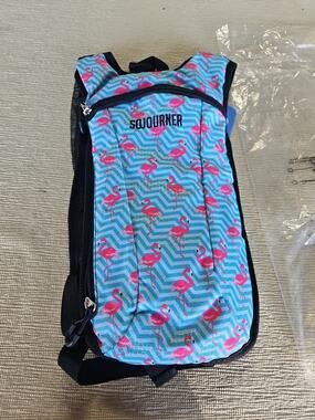 Sojourner Hydration WATER 2 Liter BackPack Flamingo Hiking Festival GEAR